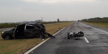 Oliveros: triple choque con un herido de gravedad