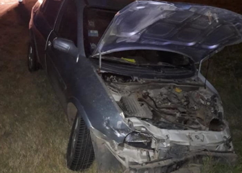 Oliveros: un conductor chocó a dos vehículos y huyó de la escena