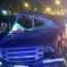 Falleció el hombre que volcó con su camioneta sobre Ruta 11