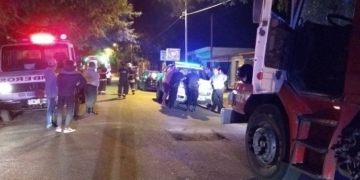 Un cortocircuito en un televisor generó un incendio en una vivienda