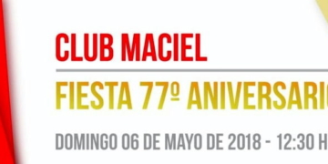 El Club Maciel celebrará su 77 aniversario junto a la familia empolvada