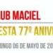 El Club Maciel celebrará su 77 aniversario junto a la familia empolvada