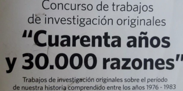 El libro «Cuarenta años y 30 mil razones» llegó a la región