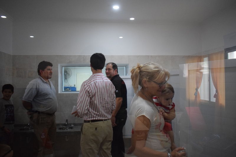 El Jardín N° 100 ya cuenta con una nueva salita y sector sanitario para sus alumnos