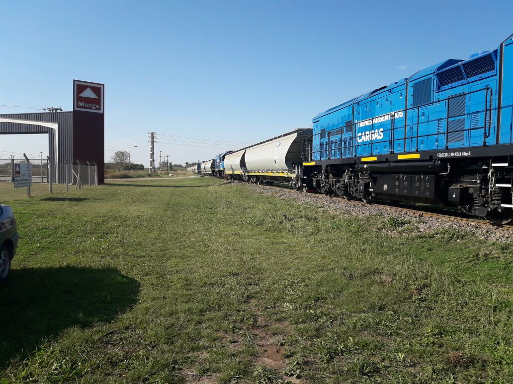Un conductor se salvó de milagro tras ser embestido y arrastrado por un tren
