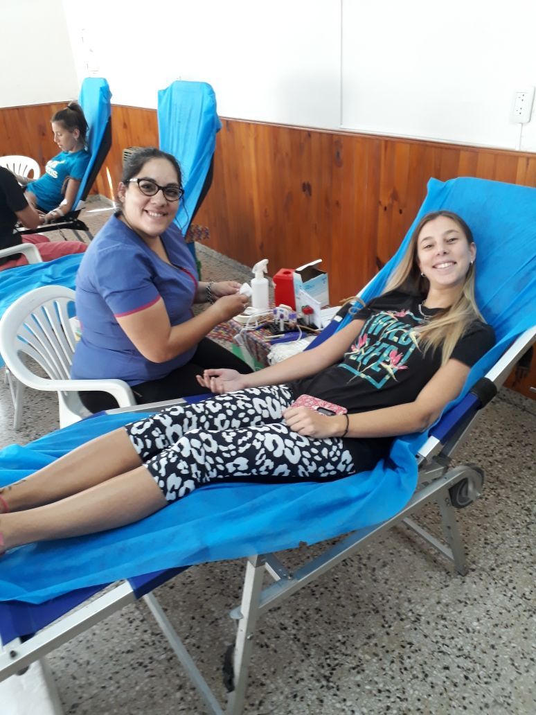 Medio centenar de personas se sumaron a la donación de sangre en Barrancas