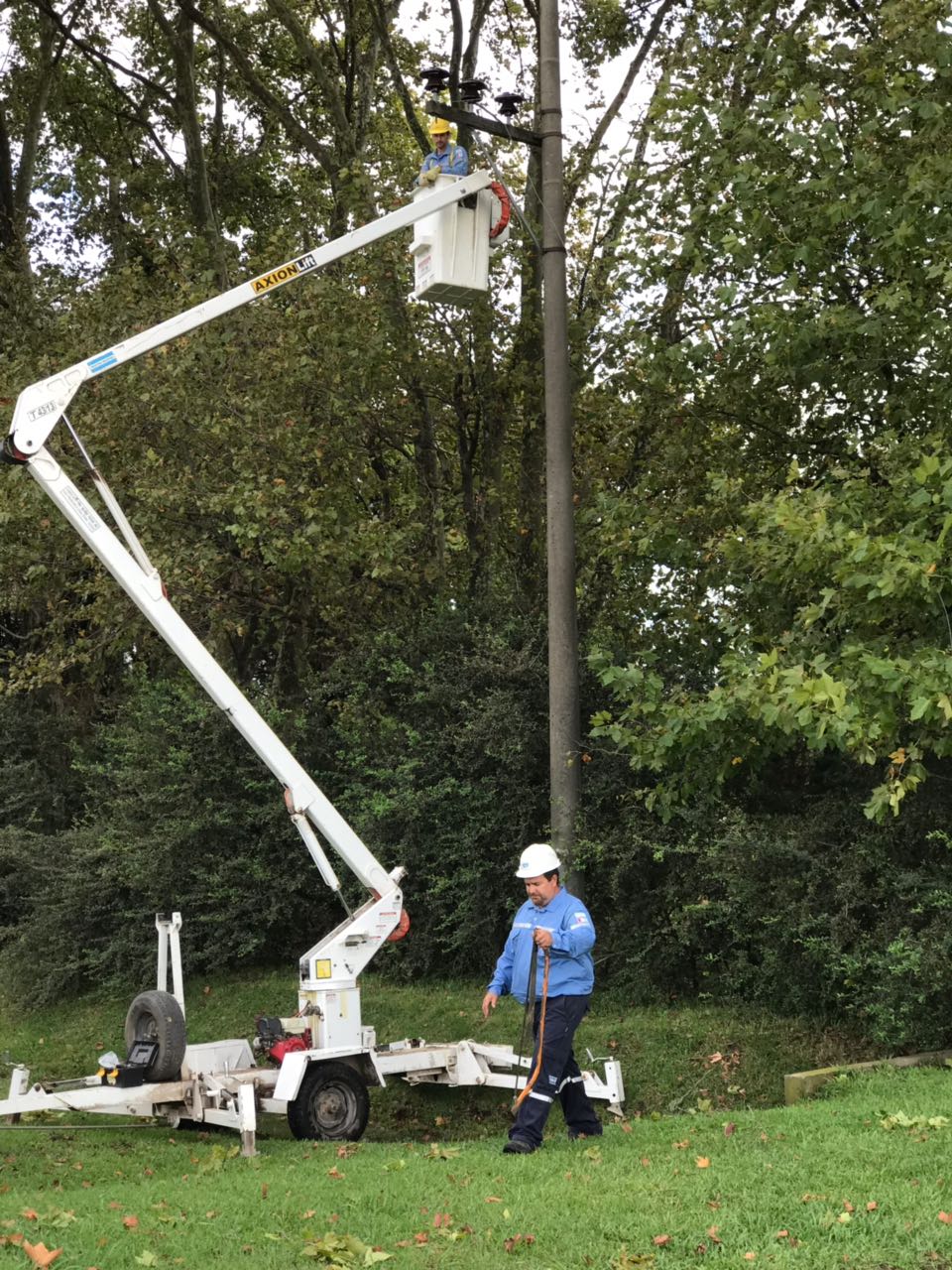 El temporal dejó a Gaboto a oscuras por muchas horas