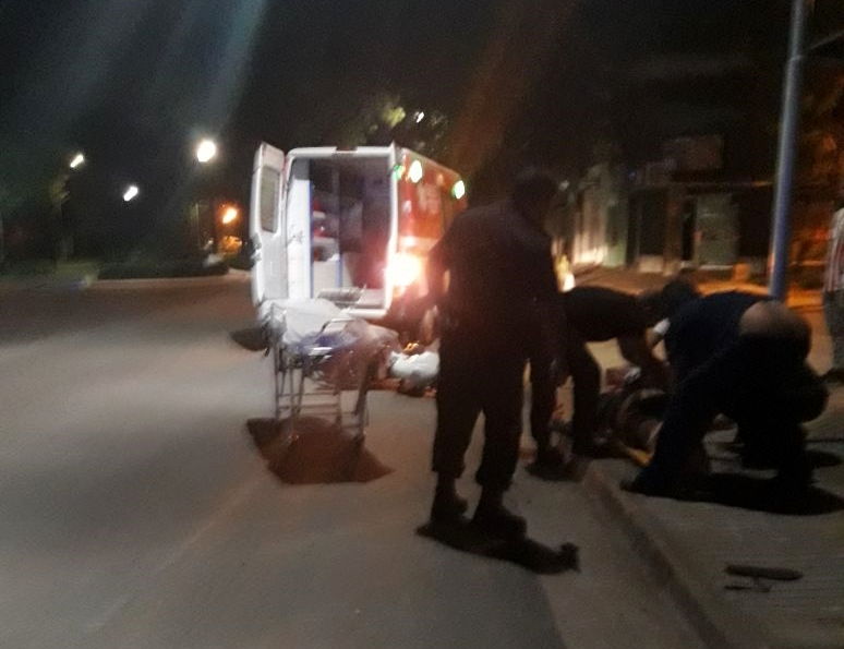 Un joven herido tras accidentarse en Maciel