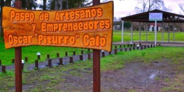 Feria de artesanos y campaña de concientización vial en Andino