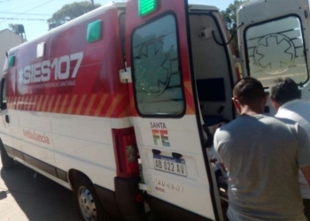 Un joven oliverense internado tras un choque en Funes