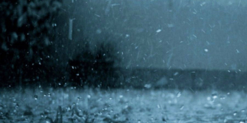 Maciel fue una de las localidades con más cantidad de agua caída