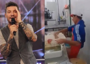 Video viral: un carnicero de San Genaro deslumbró a Marcelo Tinelli