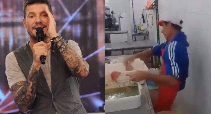 Video viral: un carnicero de San Genaro deslumbró a Marcelo Tinelli