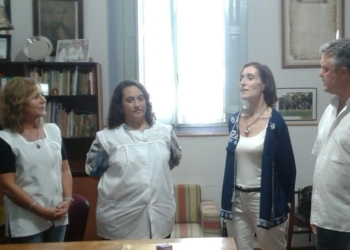 Importante aporte para una escuela de San Genaro