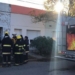 Una mujer sufrió quemaduras al incendiarse un local comercial