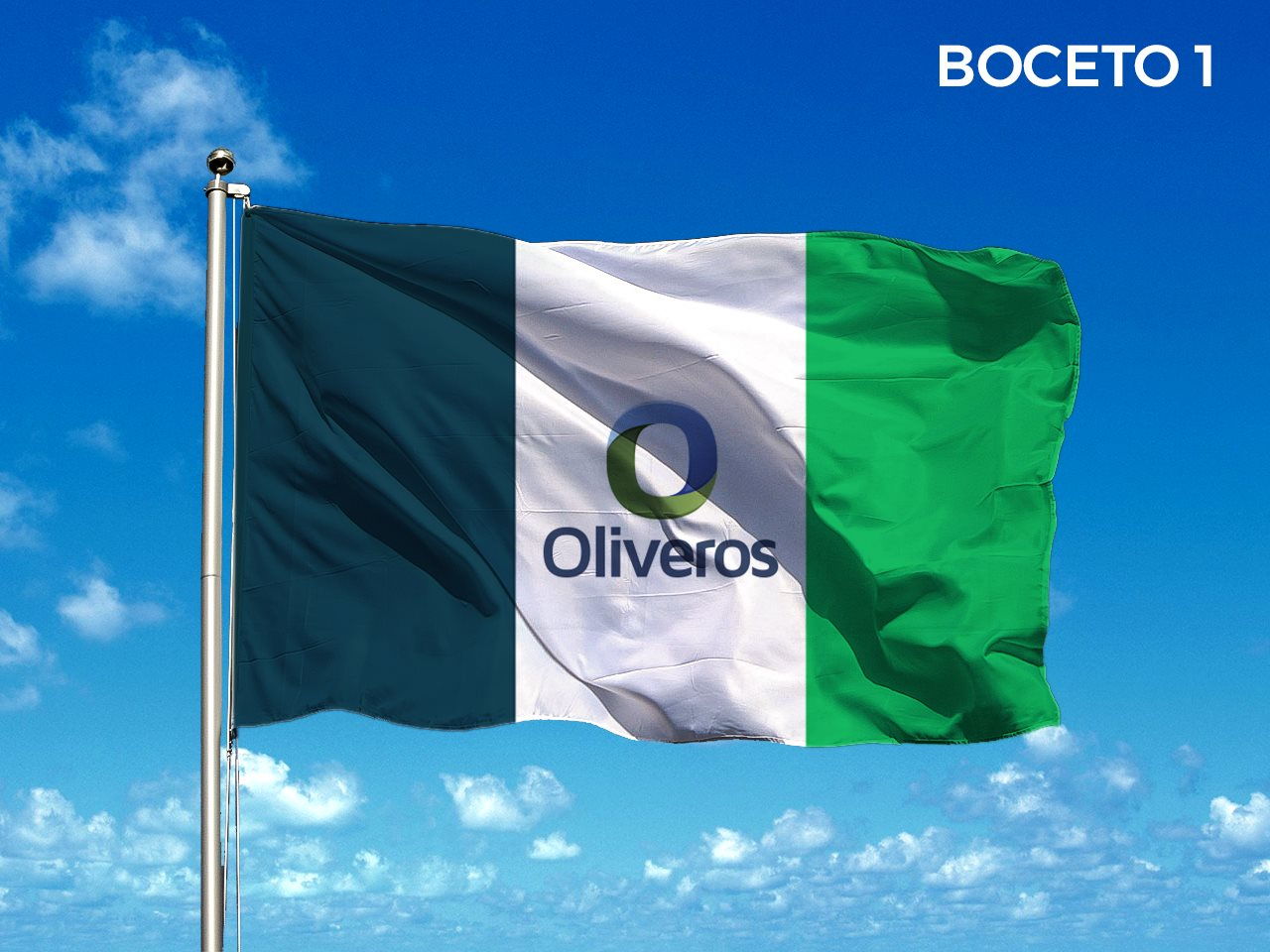 Invitan a votar por las redes sociales a la bandera representante de Oliveros