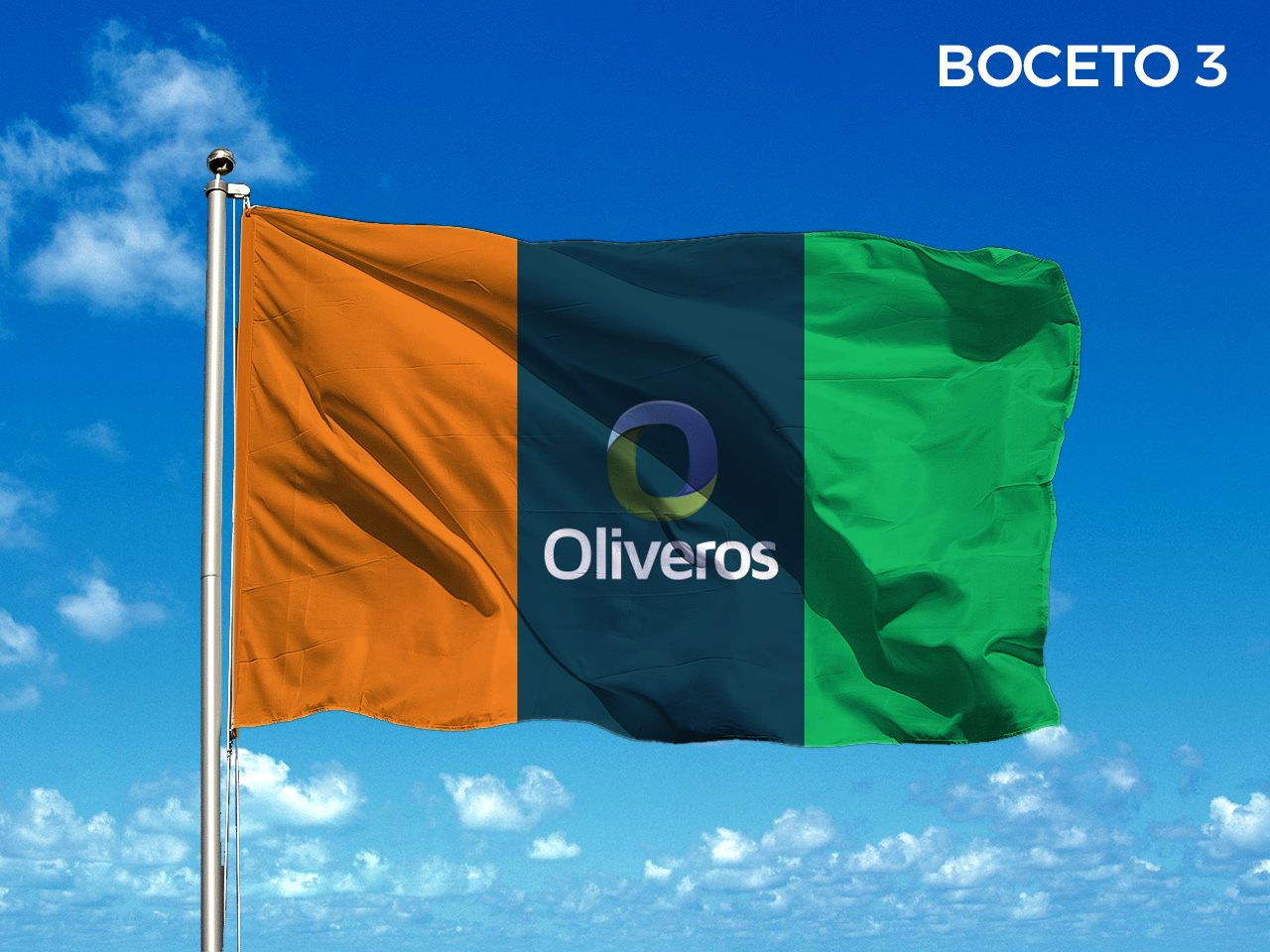 Invitan a votar por las redes sociales a la bandera representante de Oliveros