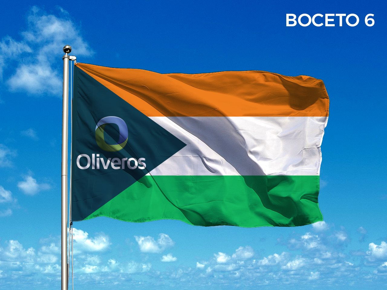 Invitan a votar por las redes sociales a la bandera representante de Oliveros