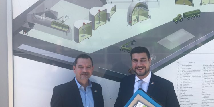 El presidente comunal de Oliveros viajó a Alemania en busca de proyectos