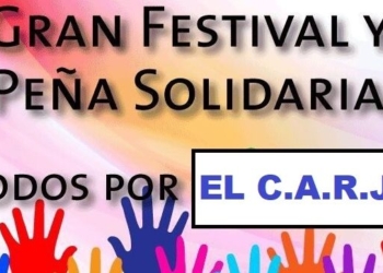 Gran festival y peña solidaria en el Club Juventud Unida de Barrancas