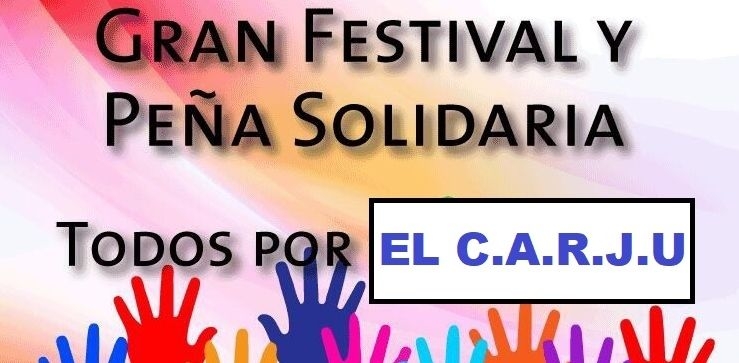 Gran festival y peña solidaria en el Club Juventud Unida de Barrancas