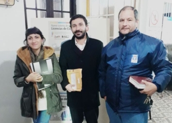 Seguridad Vial fiscalizó los avances en Maciel para habilitar el Centro de Licencias