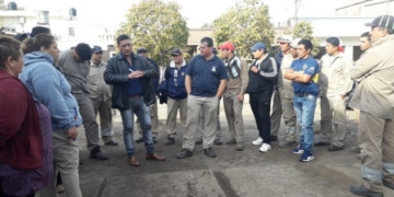 Los trabajadores de la Comuna no salieron a trabajar tras el escándalo y temen por sus sueldos