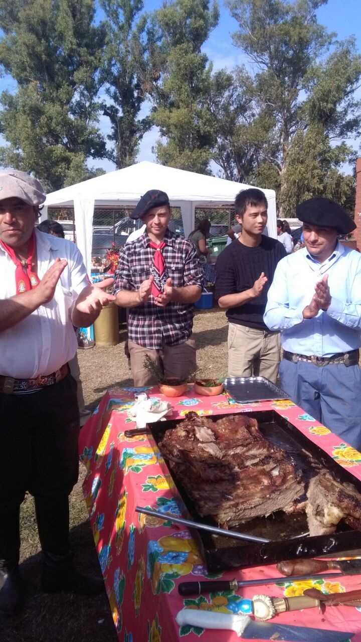 Dos vecinos de Maciel se consagraron como los mejores asadores de la región