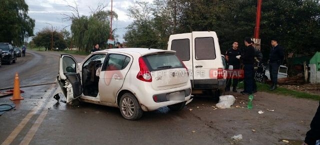 Un hombre falleció en un accidente entre dos vehículos sobre Ruta 11