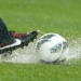 La lluvia arruinó las jornadas de fútbol por Liga Totorense y Sanlorencina