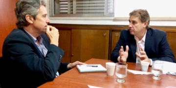 Más obras para la región: Capitani se reunió con el Ministro Garibay