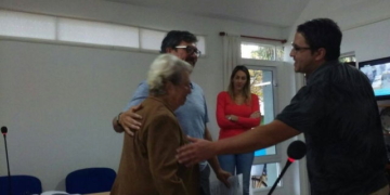 «Hice lo que me salió»: el emotivo reconocimiento al héroe de San Genaro