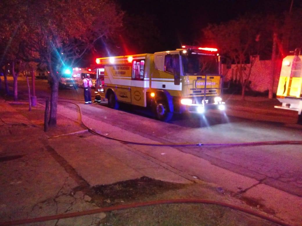 San Genaro: incendio causó daños edilicios en una panadería
