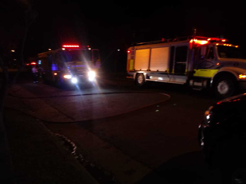 San Genaro: incendio causó daños edilicios en una panadería