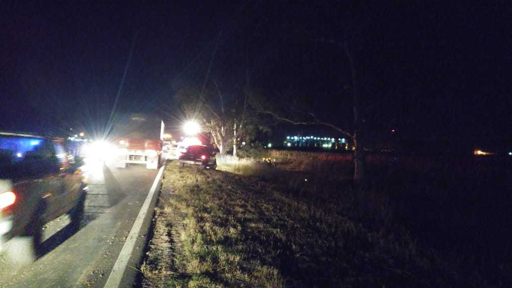 Una familia sangenarina se salvó tras volcar en Ruta 65