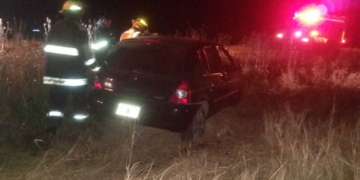 Una familia sangenarina se salvó tras volcar en Ruta 65