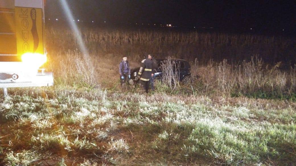 Una familia sangenarina se salvó tras volcar en Ruta 65