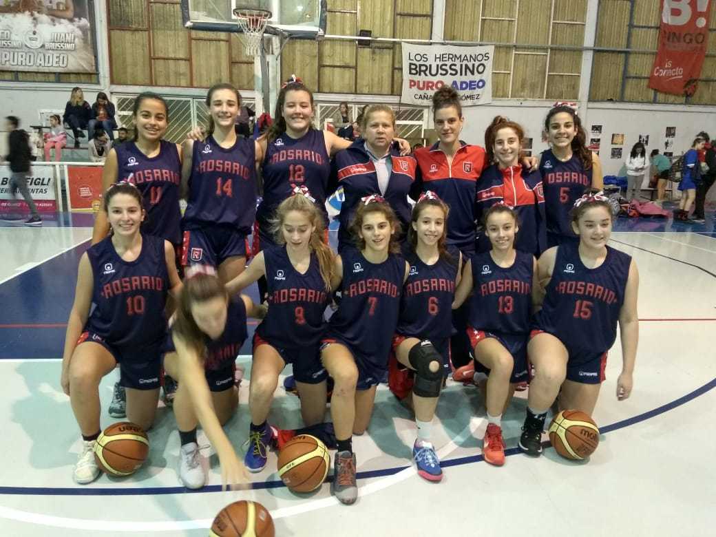 La Rosarina fue campeón provincial con la macielense Agustina Bazán
