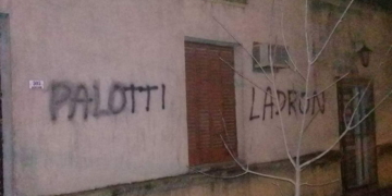 Andino: la comuna repudió las pintadas que aparecieron contra Palotti
