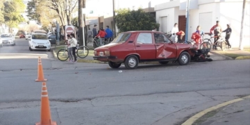 Dos accidentes y un herido en las calles de San Genaro
