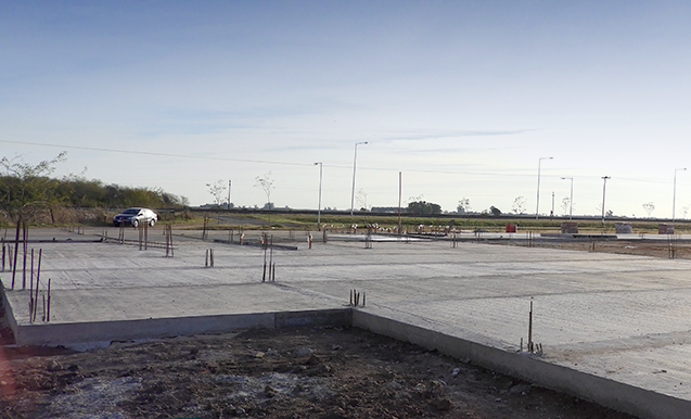 La nueva escuela de Oliveros avanza en su construcción