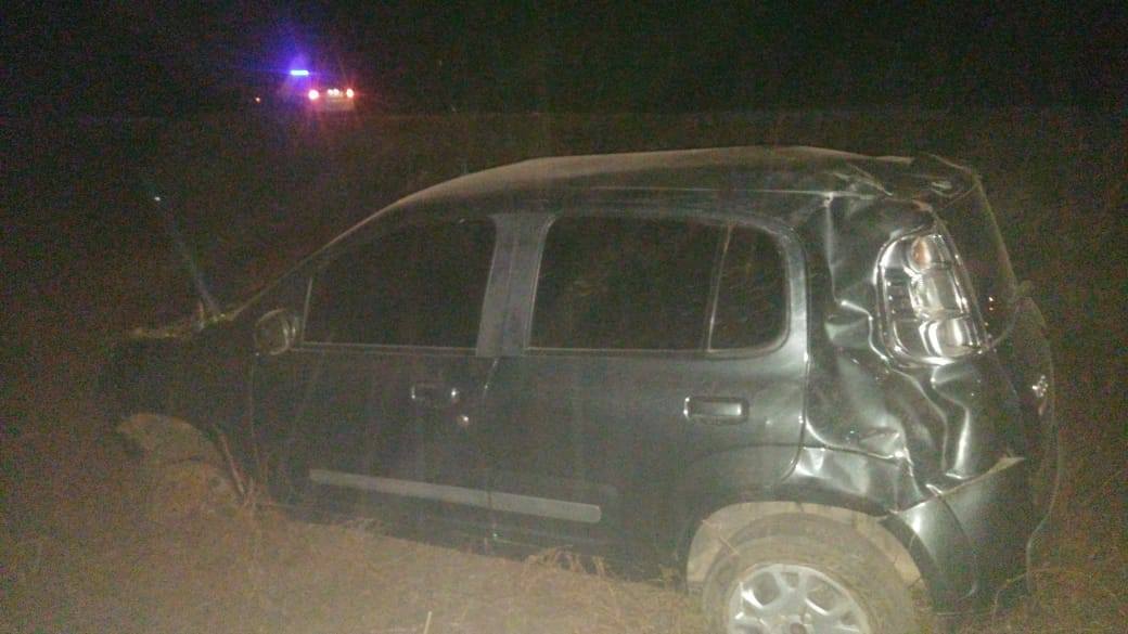 Un hombre de San Genaro mordió la banquina y volcó en Ruta 65