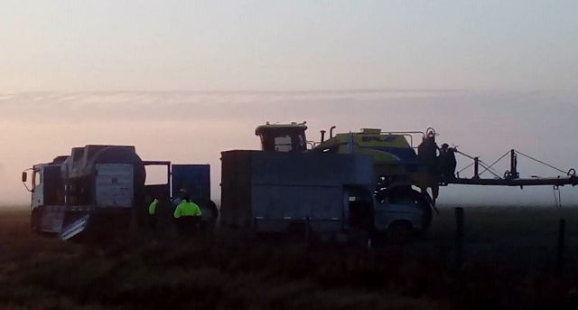 Una nueva fumigación en Andino generó malestar entre los vecinos