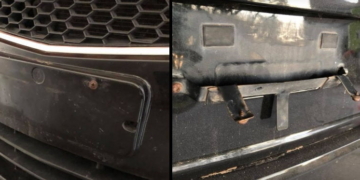 El presidente de Serodino sufrió el robo de las patentes de su vehículo