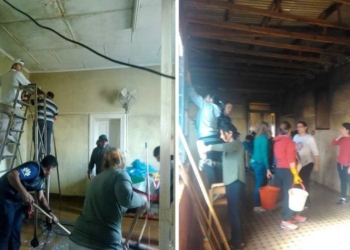 La escuela Misericordia de Barrancas renace con la solidaridad tras el incendio