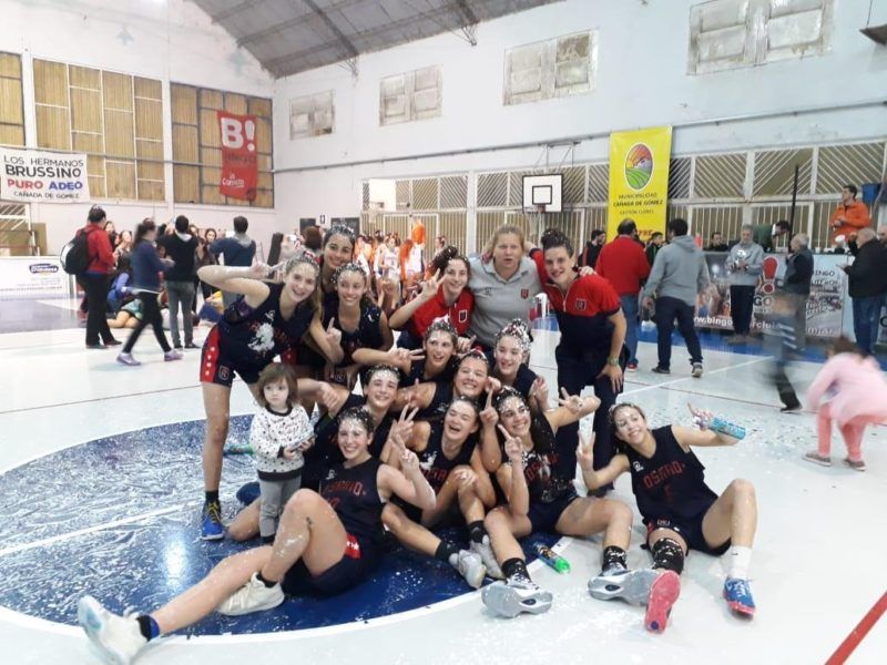 La Rosarina fue campeón provincial con la macielense Agustina Bazán
