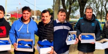 La Comuna de Serodino entregó calzado de fabricación propia a clubes y escuelas