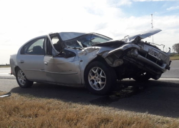 Maciel: una mujer herida tras impactar contra un camión en autopista