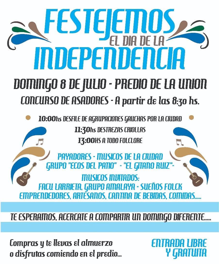 Festejos por el Día de la Independencia en toda la región