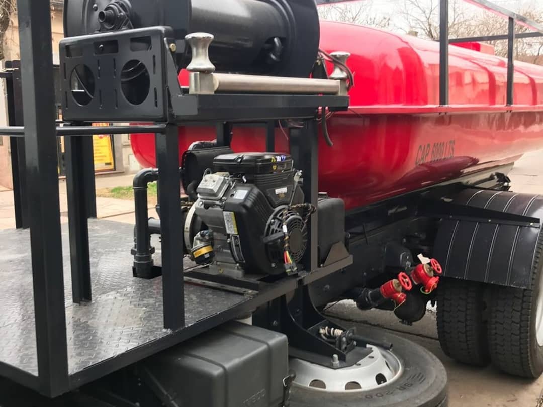 Gálvez: Bomberos adquirió nuevo camión y equipamiento de alta tecnología